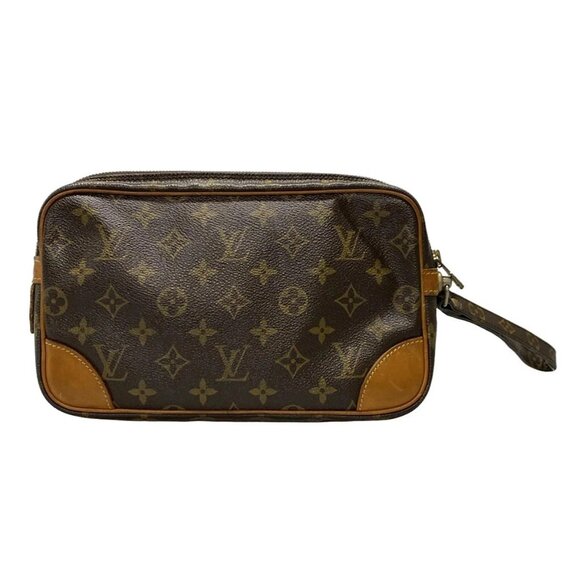 Auth LOUIS VUITTON Marly Dragonne GM M51825 Monogram - 872TH Mens Clutch Bag - Picture 3 of 12